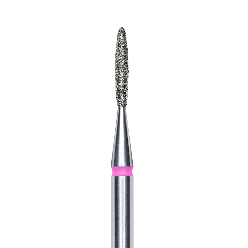 Fräseraufsatz FLAMME Diamant Bit fein (rot) in Größen: 1,4mm bis 2,3mm von STALEKS