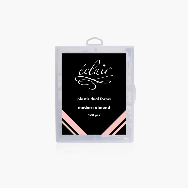 MODERN ALMOND Dual Forms (tips) 120 Stk Eclair