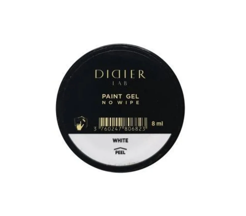 PAINT GEL WHITE (no wipe) - 8 ml Didier Lab