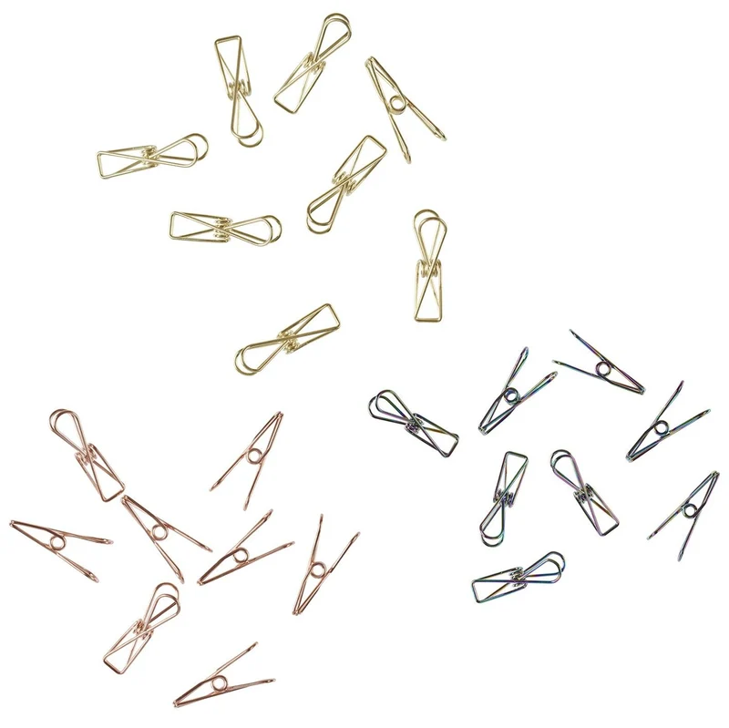 Klammern aus Metall - 8 Stk.