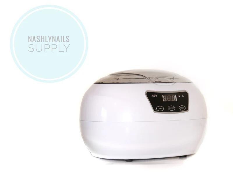 Ultrasonic cleaner for nail tools