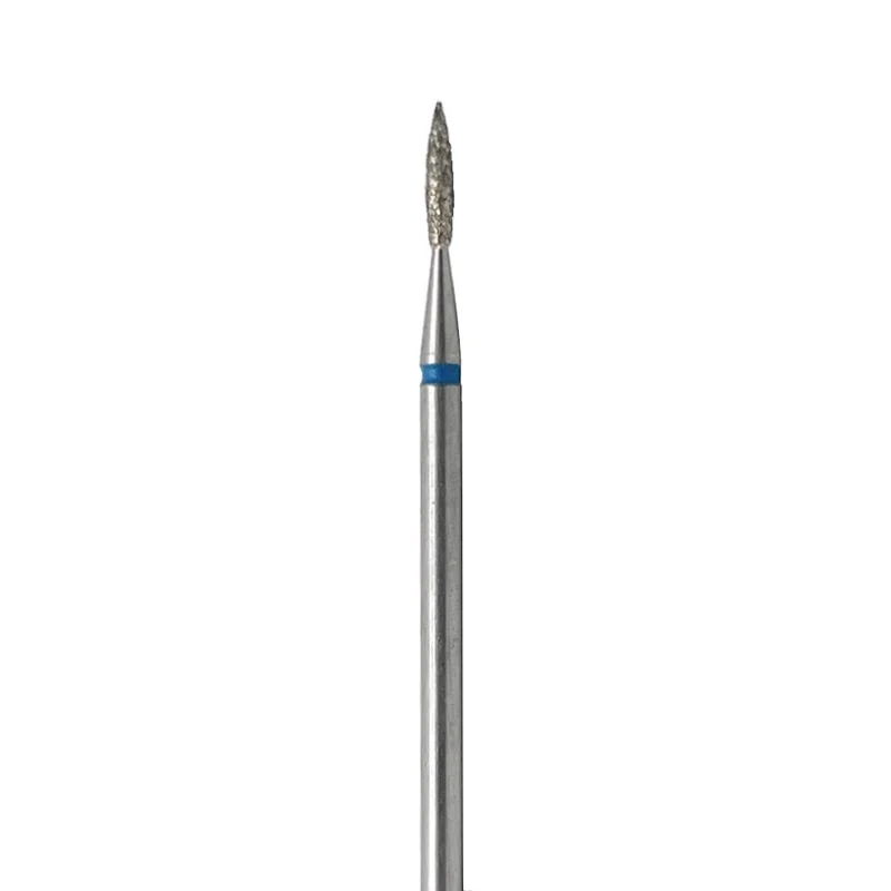 Diamond nail drill bit-flame, medium grit, Russian made