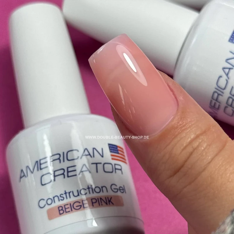 Beige Pink - Construction Gel 15ml AMERICAN CREATOR
