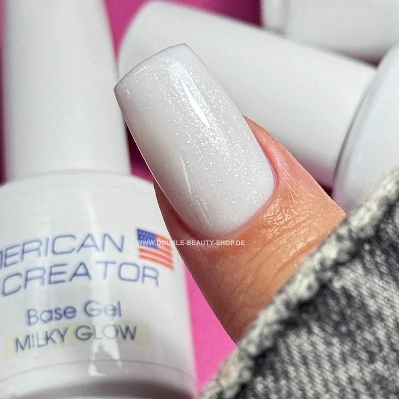 Milky Glow - Base Gel (Cover Base) 15ml AMERICAN CREATOR