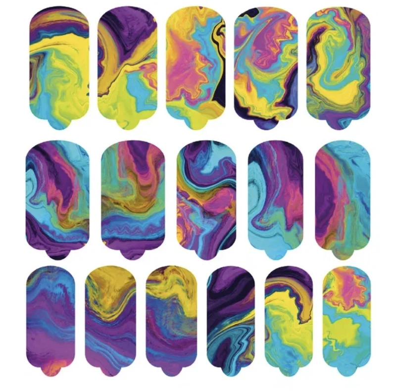 Nagelfolie Fluide art - Nail Wraps by Provocative Nails