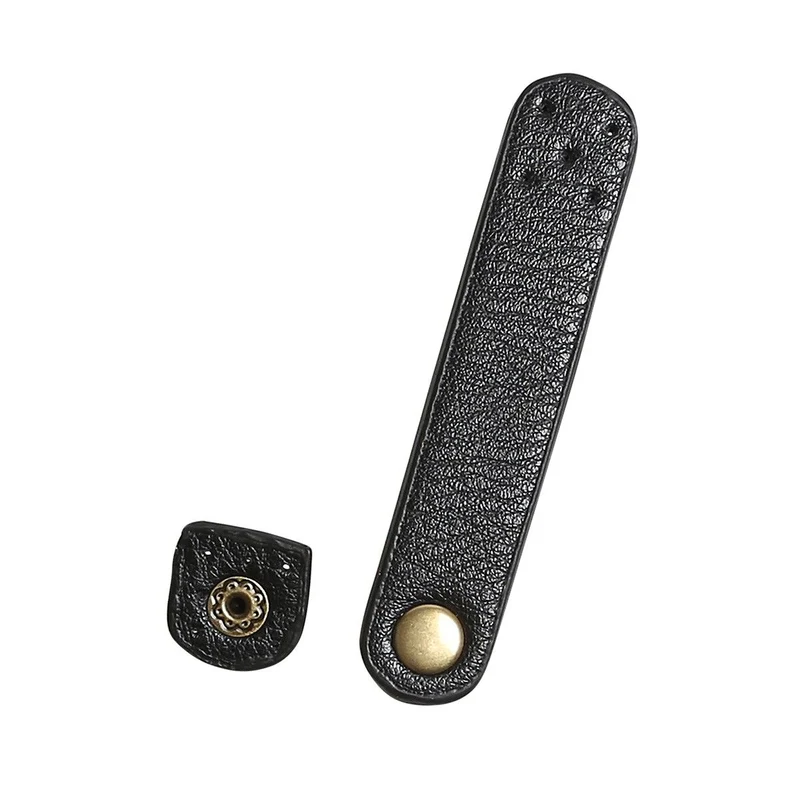 Riemen mit Druckknopf PU-Leder 9 x 1,8 cm