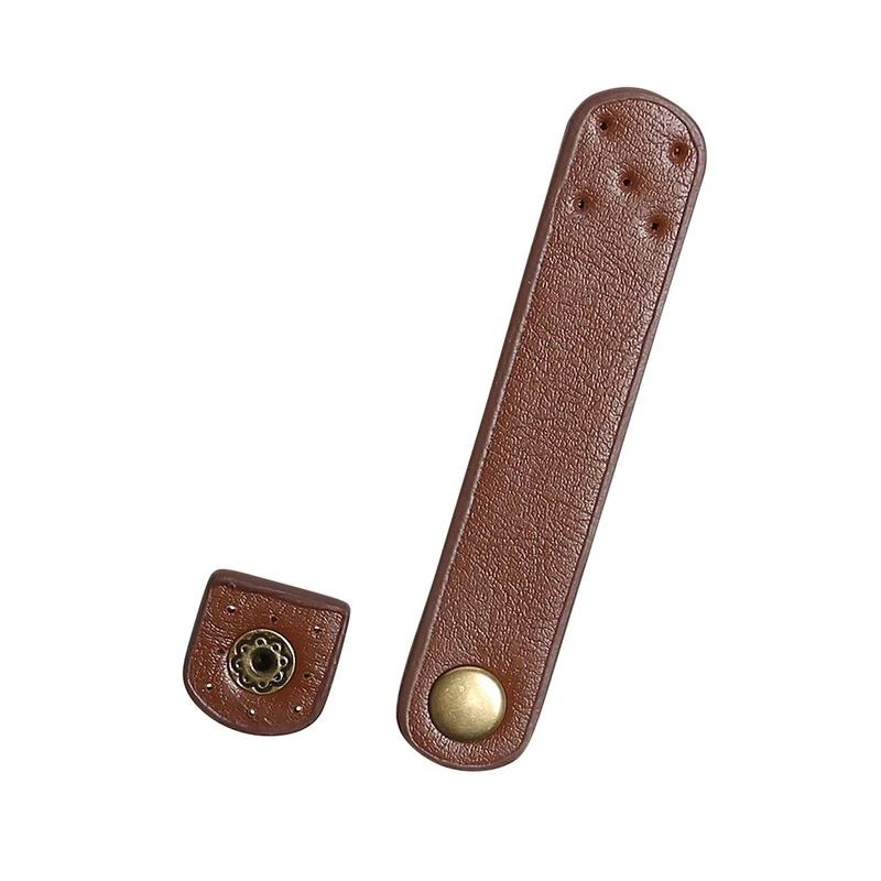 Riemen mit Druckknopf PU-Leder 9 x 1,8 cm