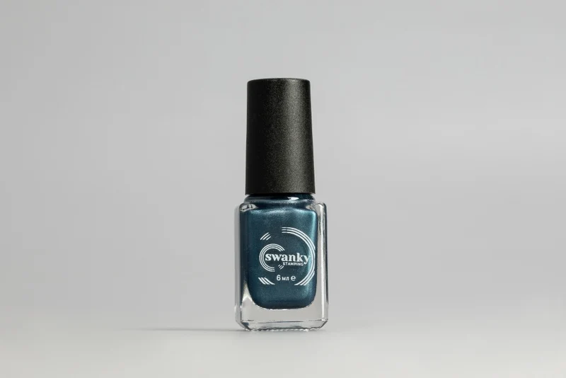 Stampinglack petrol metallic Nr. M113 von Swanky