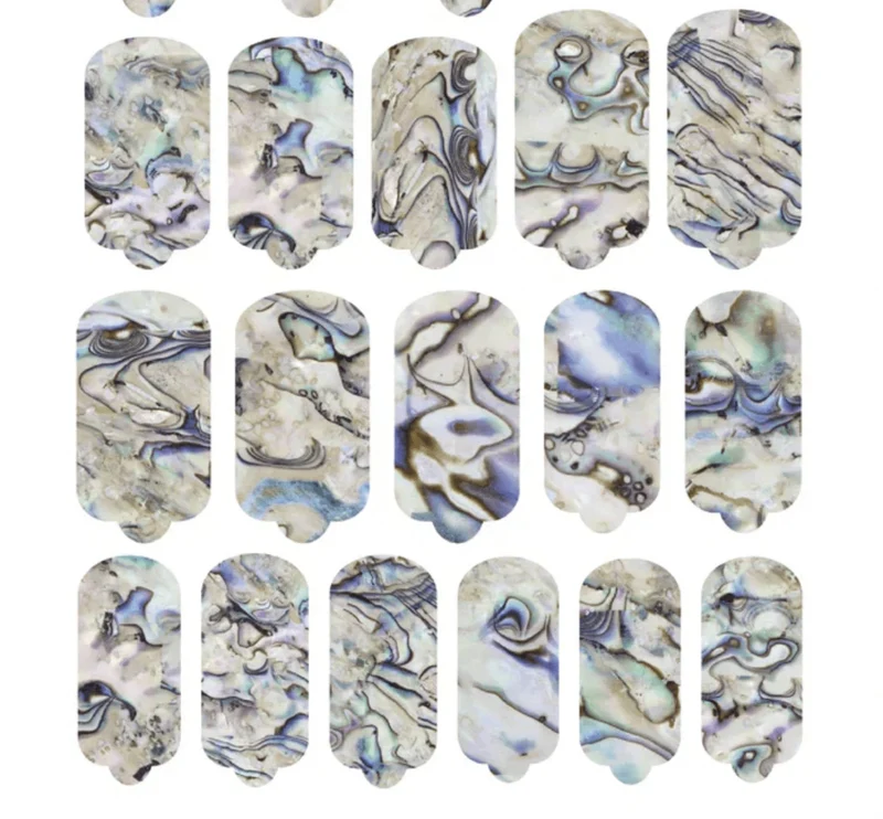 Nagelfolie Abalone Light - Nail Wraps by Provocative Nails