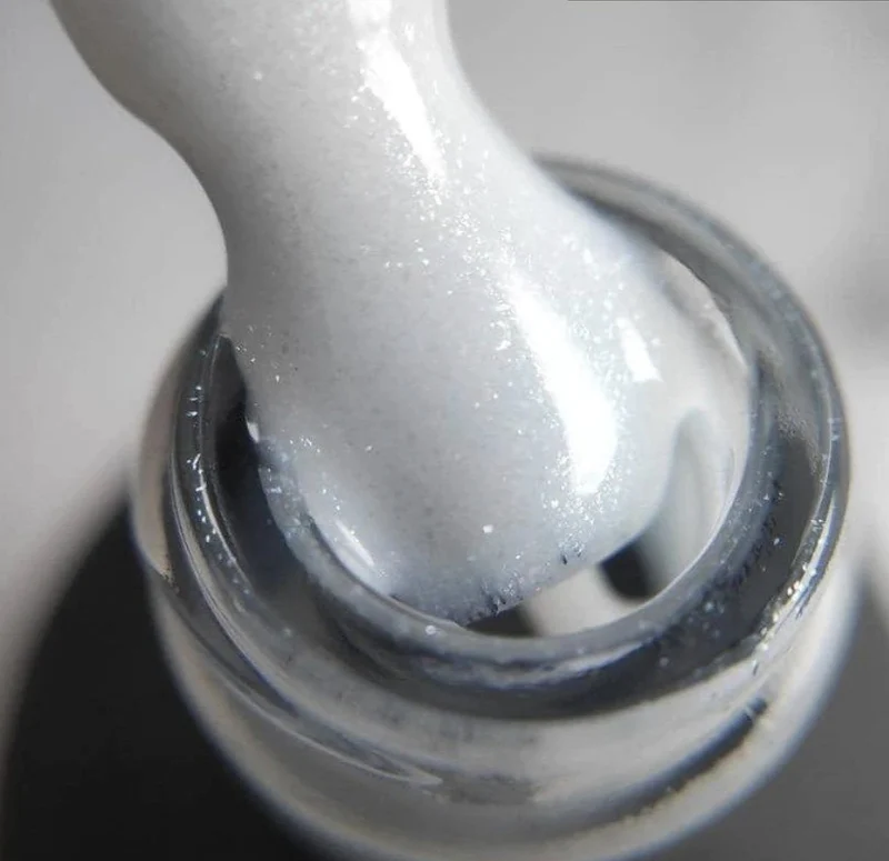 SHIMMER WHITE - FIBER BASE COAT 10 ml DIDIER LAB