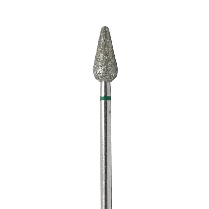 Diamond e-file nail drill bits - cone, medium, Electric file nail bit, cuticle cutter