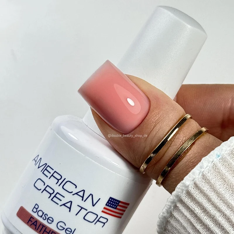Faithful - Base Gel (Cover Base) 15ml AMERICAN CREATOR