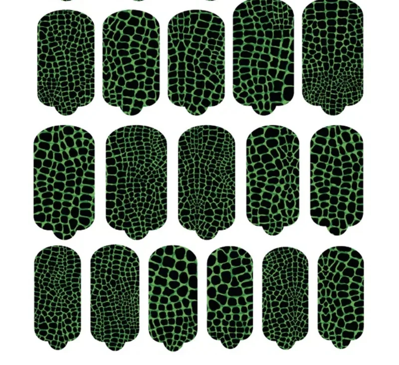 Nagelfolie Crocodile - Nail Wraps by Provocative Nails