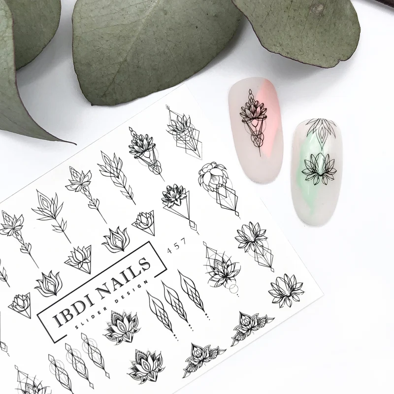IBDI Sacred geometry nail decals / sliders #457