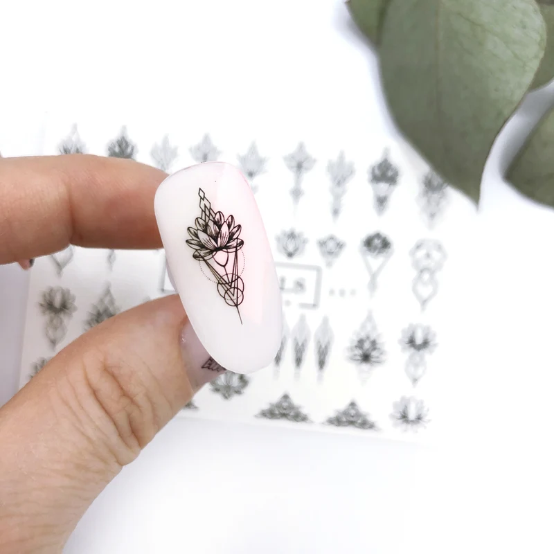 IBDI Sacred geometry nail decals / sliders #457
