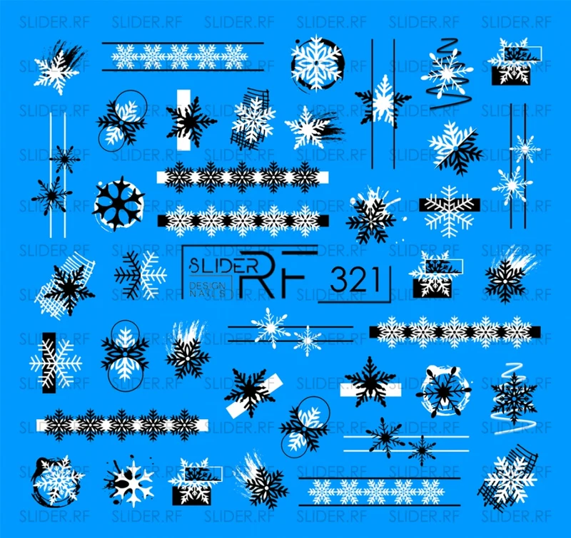 Sticker Design RF321 (Wasserlösliche Aufkleber)