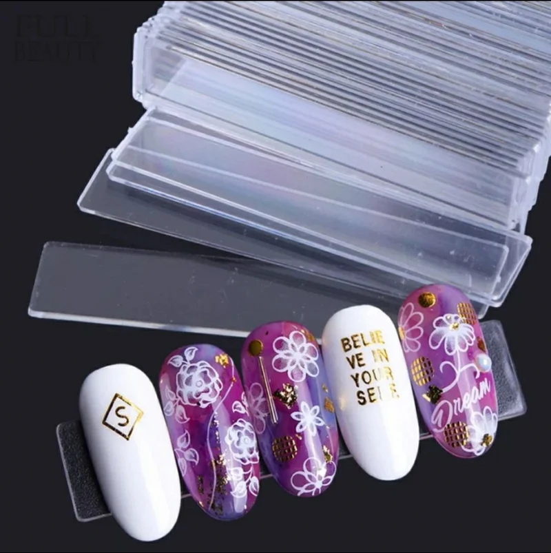 Stäbchen für Tips 40 St. (ohne Tips) transparent