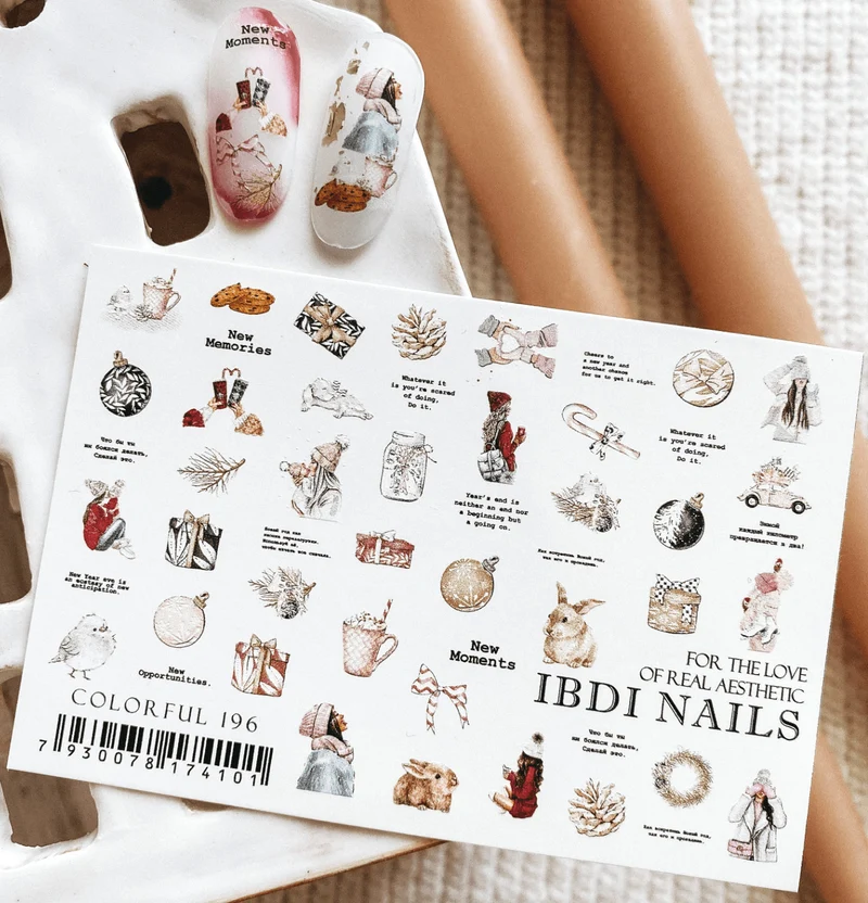COLORFUL 196 IBDI NAILS
