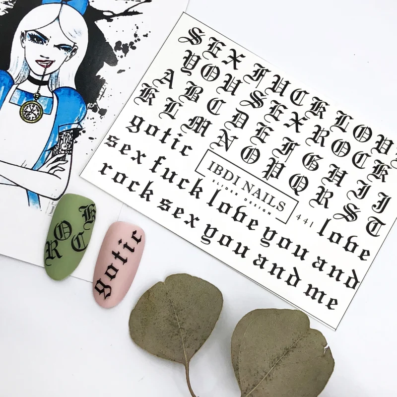 IBDI Dirty nail decals / sliders