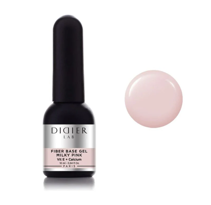 MILKY PINK - FIBER BASE COAT 10 ml DIDIER LAB