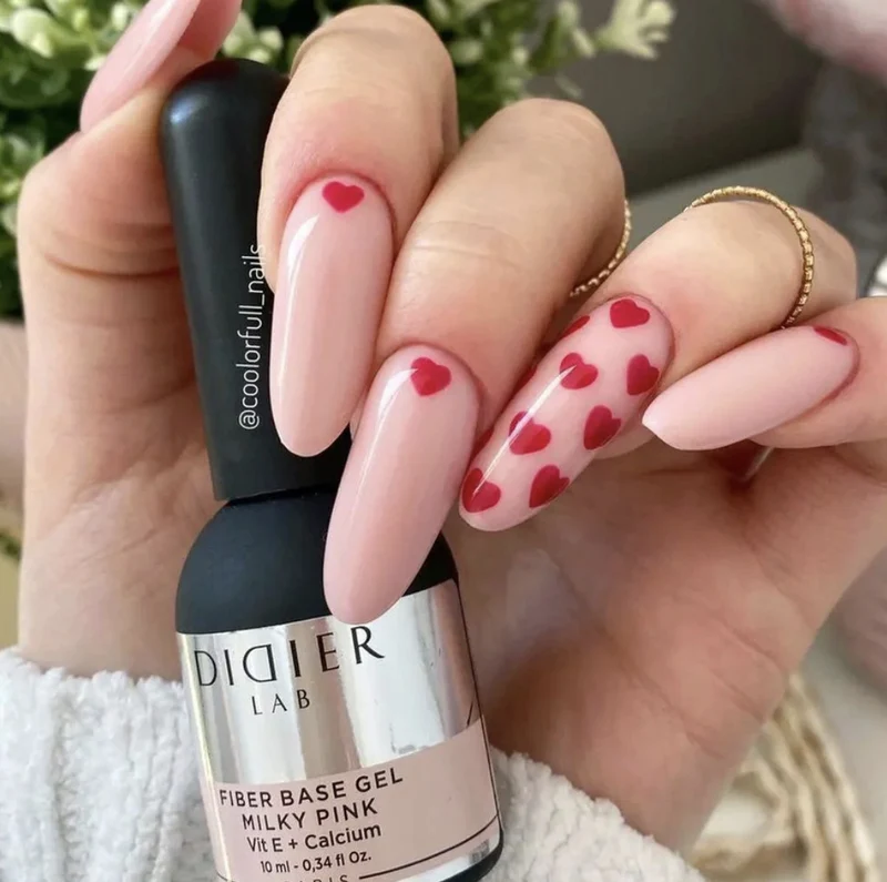 MILKY PINK - FIBER BASE COAT 10 ml DIDIER LAB