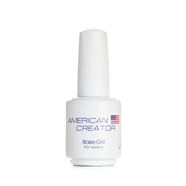 Clear - Base Gel For ToeNails (Pediküre Base) 15ml AMERICAN CREATOR