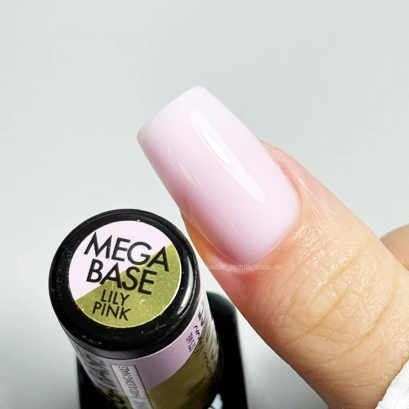 LILY PINK Mega Base (Rubber Base coat) 8-15ml VICTORIA VYNN