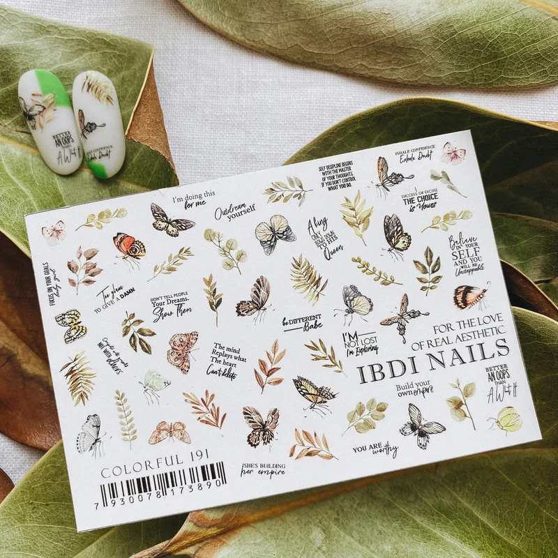 COLORFUL 191 IBDI NAILS