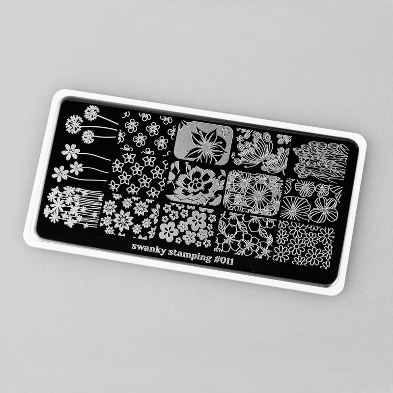 Stamping Platte Schablone Nr. 011 von Swanky