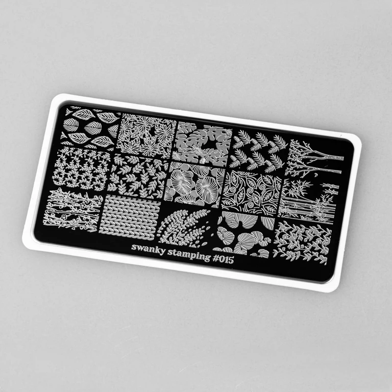 Stamping Platte Schablone Nr. 015 von Swanky