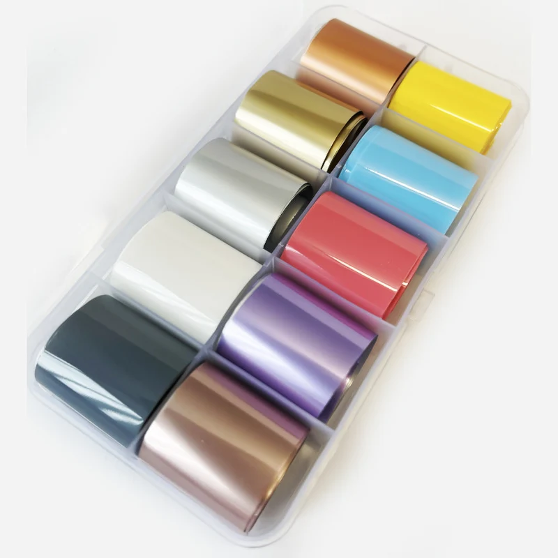 Nailart Folie MATT set 10 pcs FB4