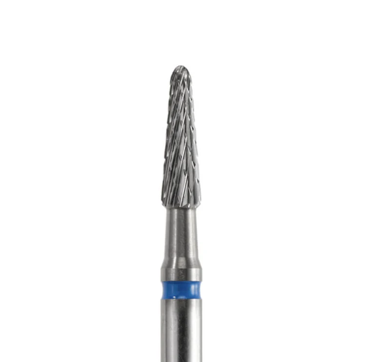 VOLLHARTMETALLFRÄSER GEL/GELLACK KONUS RUND 2,3 MITTEL Double Beauty