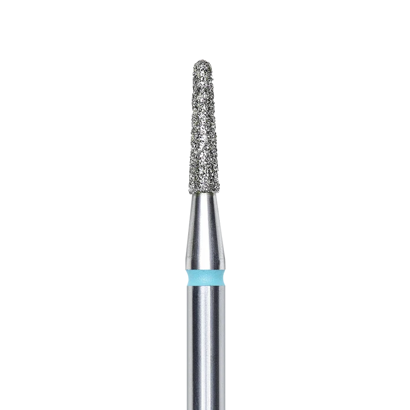 Fräseraufsatz Konus stumpfe Spitze Diamant Bit mittel (blau) in Größen: 1,0mm bis 1,8mm von STALEKS