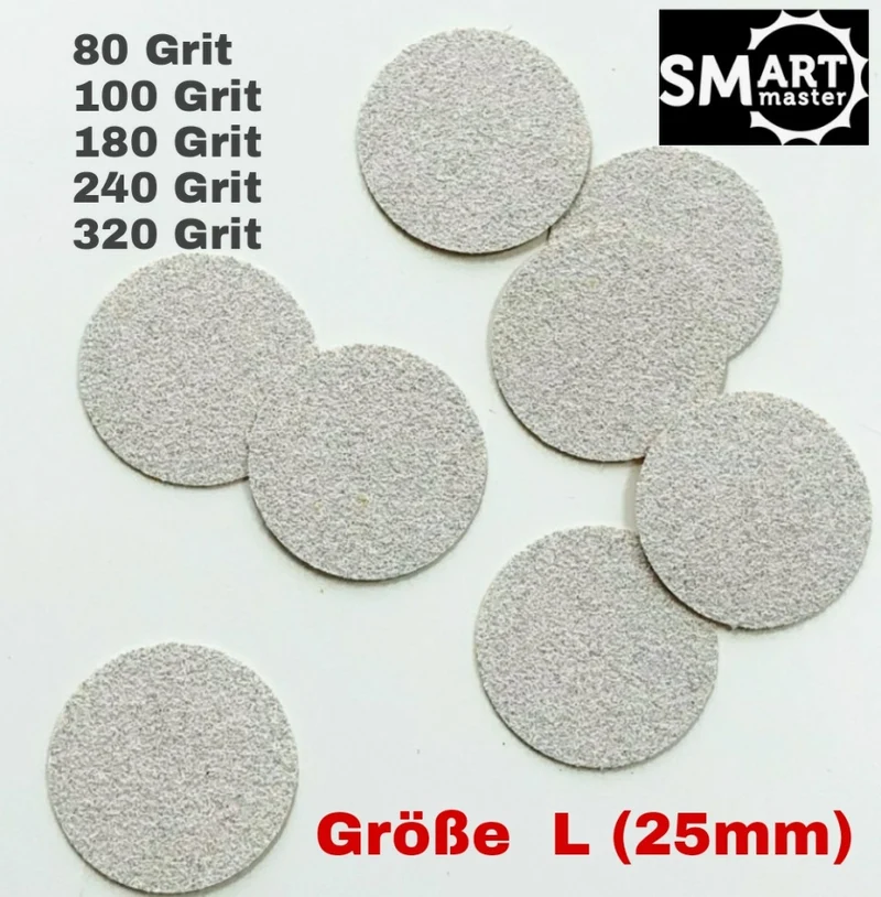 SMART Einweg Schleifpapier Größe L ohne Schaumunterlage (passend für SMART DISK) 50Stk.