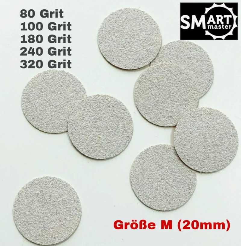 SMART Einweg Schleifpapier Größe M ohne Schaumunterlage (passend für SMART DISK) 50Stk.