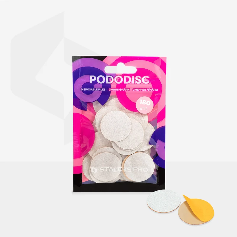 50 x Ersatz Schleifpapier PODODISC L 25 mm (PDF-25) STALEKS