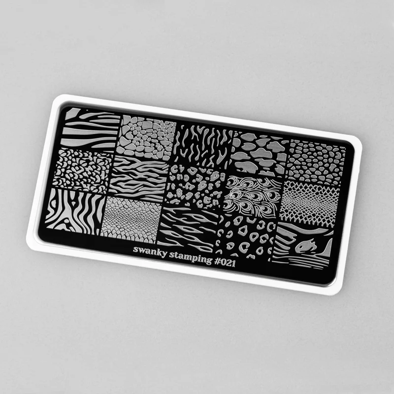 Stamping Platte Schablone Nr. 021 von Swanky