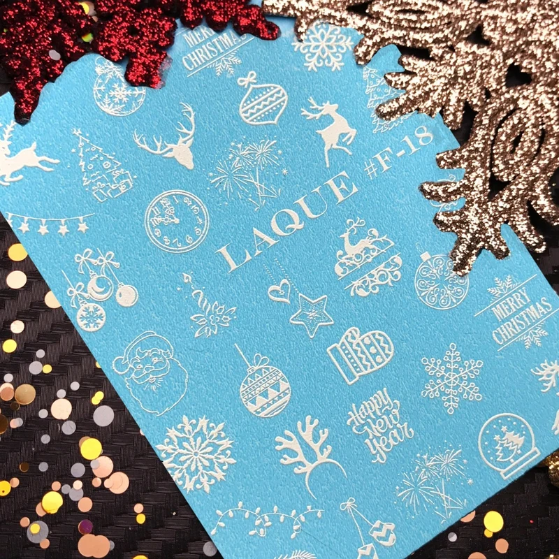 Sticker Design F-18 von LAQUE (Wasserlösliche Aufkleber) Wintermotive