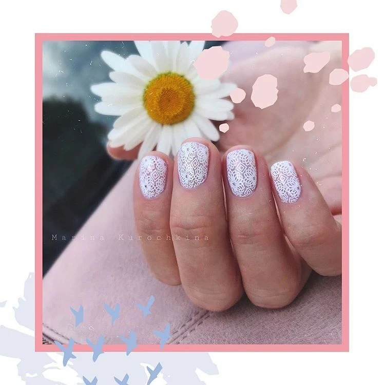 Stamping Platte Schablone Nr. 025 von Swanky