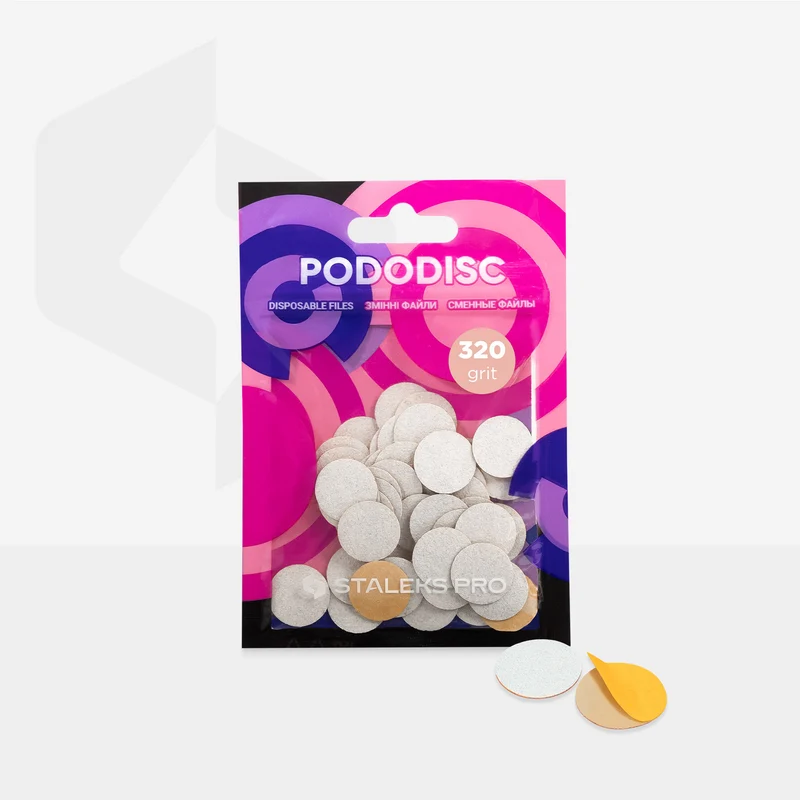 50 x Ersatz Schleifpapier PODODISC S 15mm (PDF-15) STALEKS