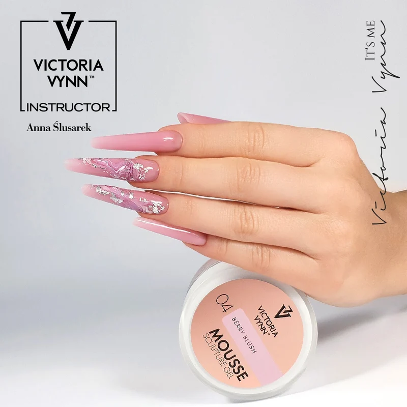 04 Berry Blush - MOUSSE SCULPTURE GEL 50 ml Victoria Vynn