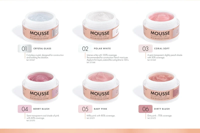 04 Berry Blush - MOUSSE SCULPTURE GEL 50 ml Victoria Vynn