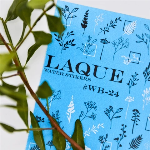 Sticker Design WB24 von Laque (Wasserlösliche Aufkleber)