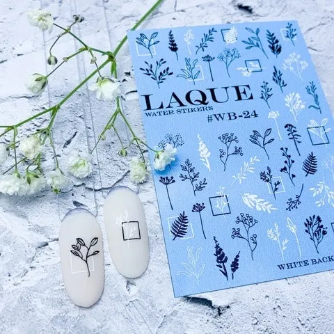 Sticker Design WB24 von Laque (Wasserlösliche Aufkleber)