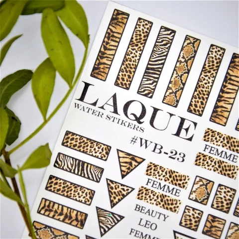 Sticker Design WB23 von Laque (Wasserlösliche Aufkleber)