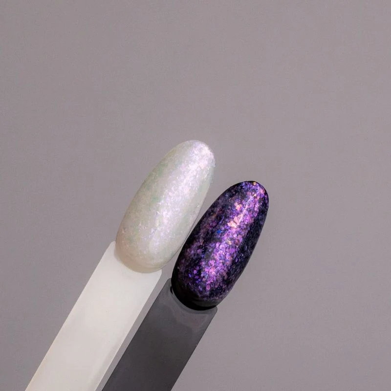 Glitter Flocken Folie Opal von ZOO Nail