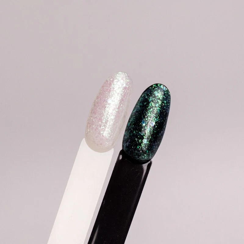 Glitter Flocken Folie Opal von ZOO Nail