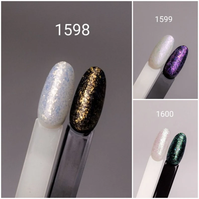 Glitter Flocken Folie Opal von ZOO Nail