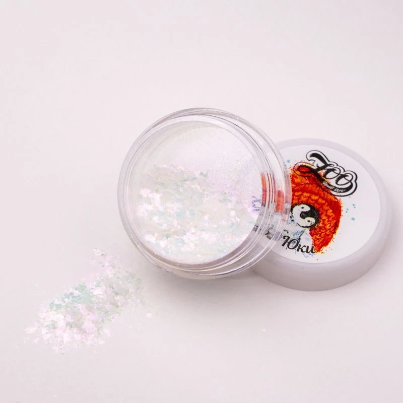 Glitter Flocken Folie Opal von ZOO Nail