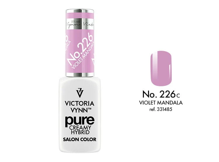 226 Violet Mandala — Gel polish Pure Creamy 8ml VICTORIA VYNN